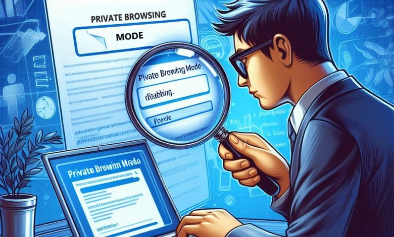 How to Turn Off Private Browsing