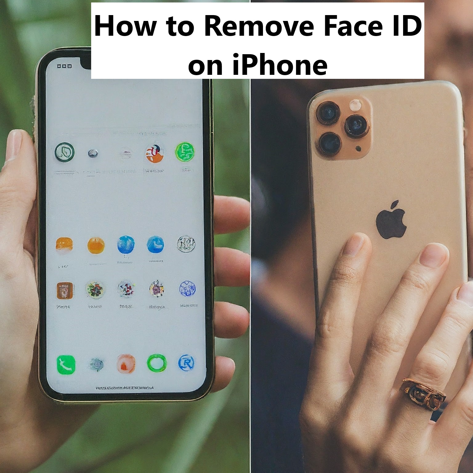 How to Remove Face ID on iPhone