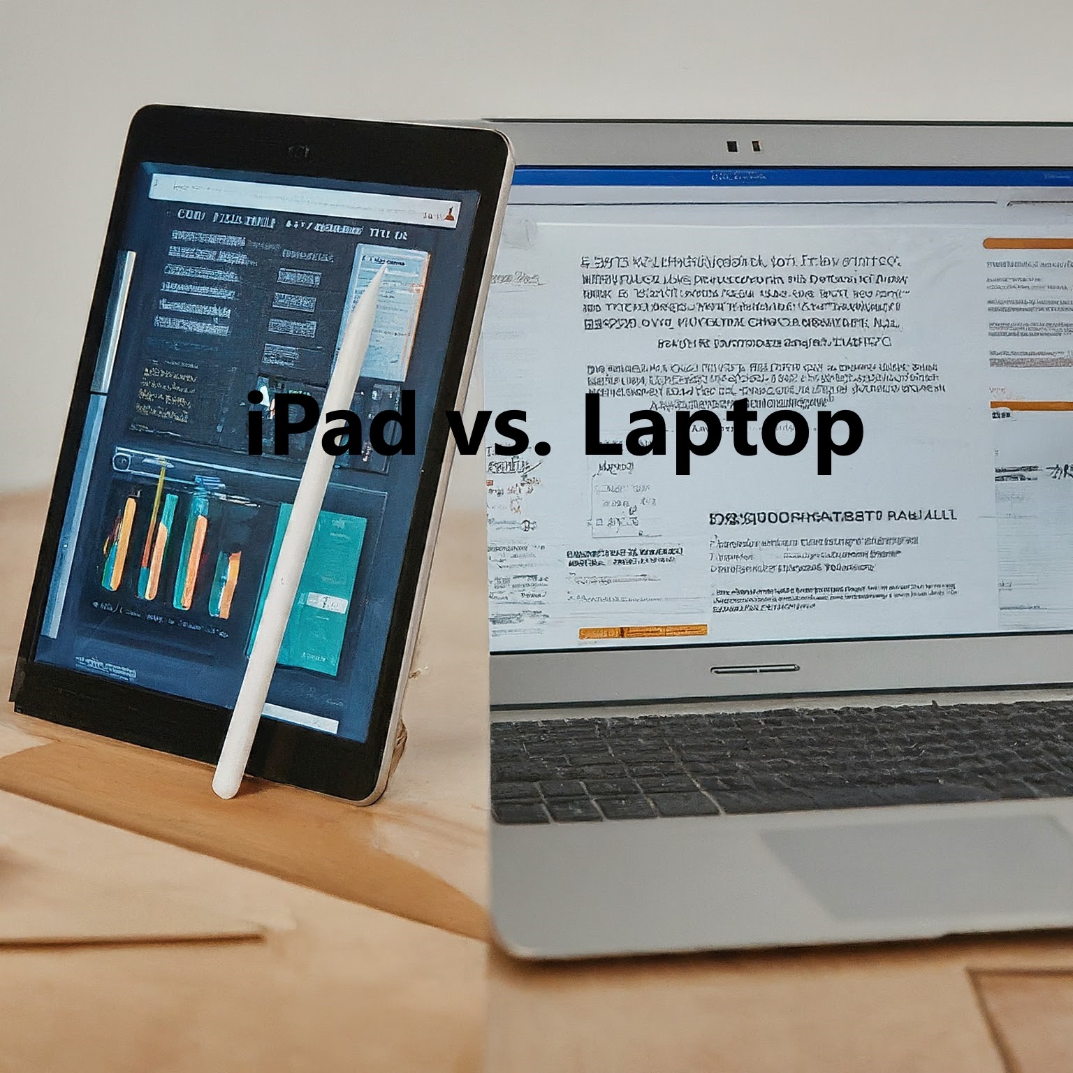 Is an iPad better than a laptop