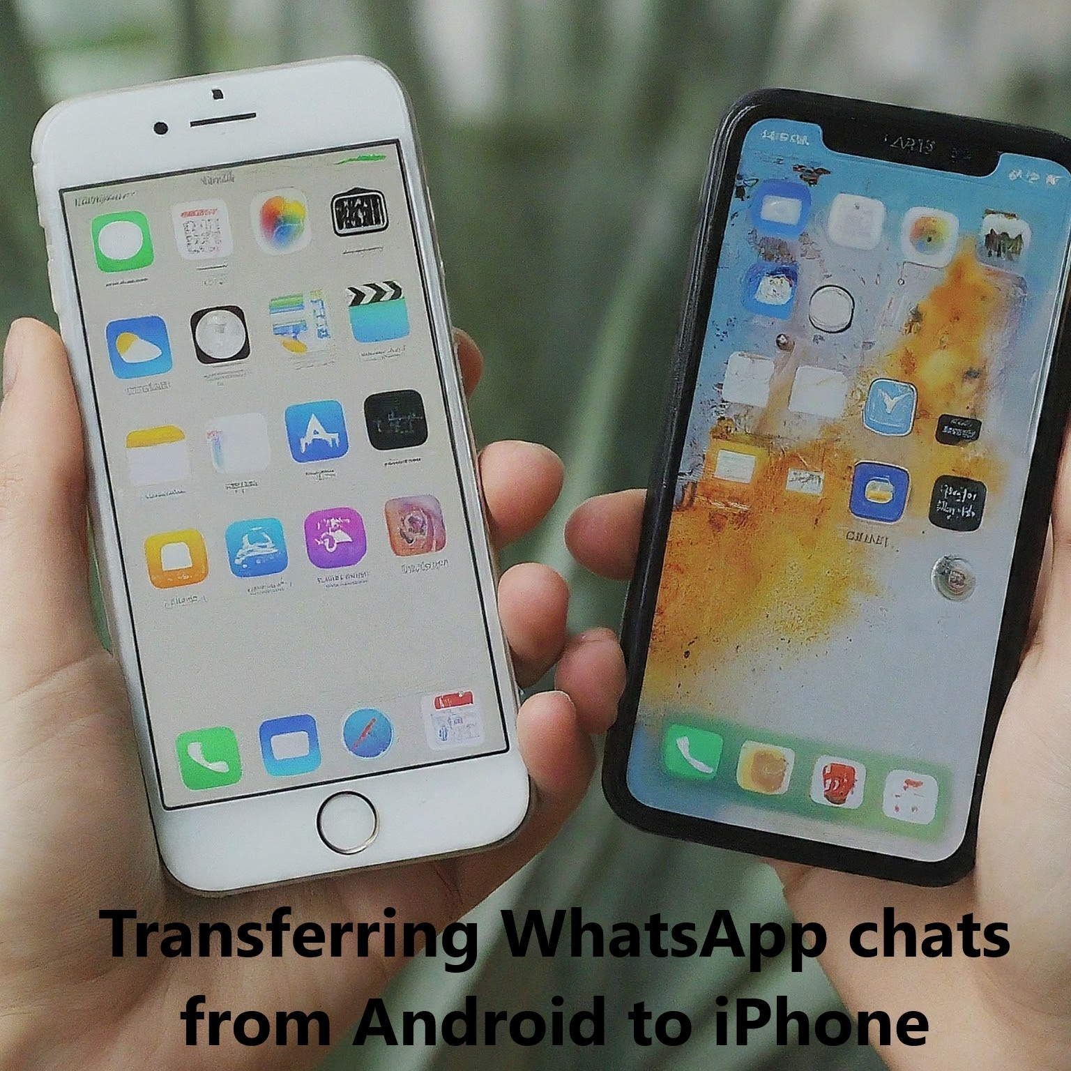 How to Transfer WhatsApp Chats from Android to iPhone